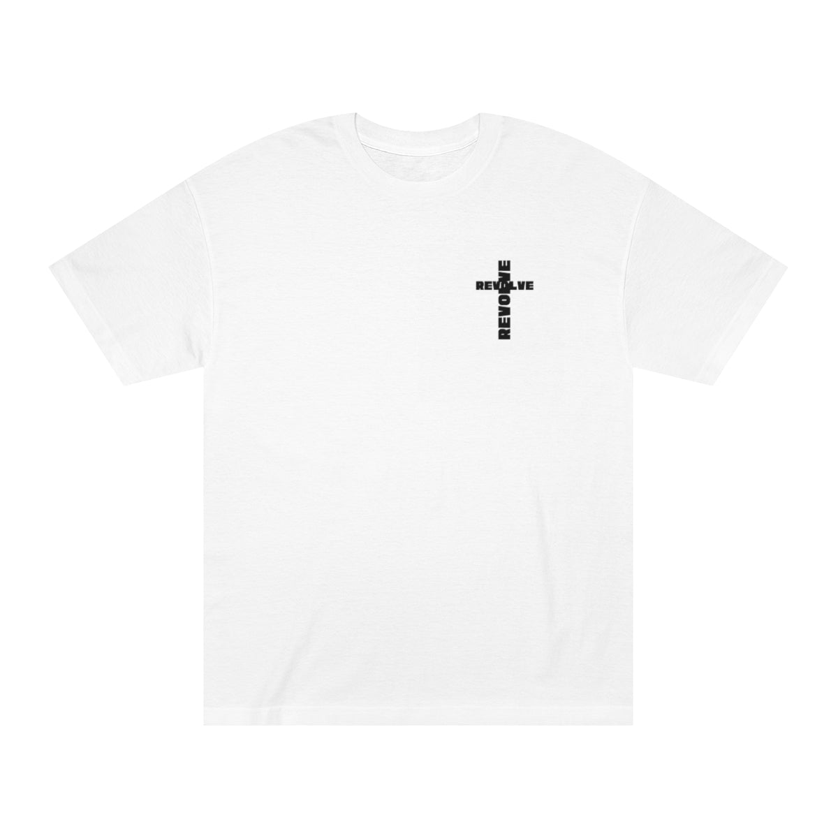 Revolve Cross Tee | White