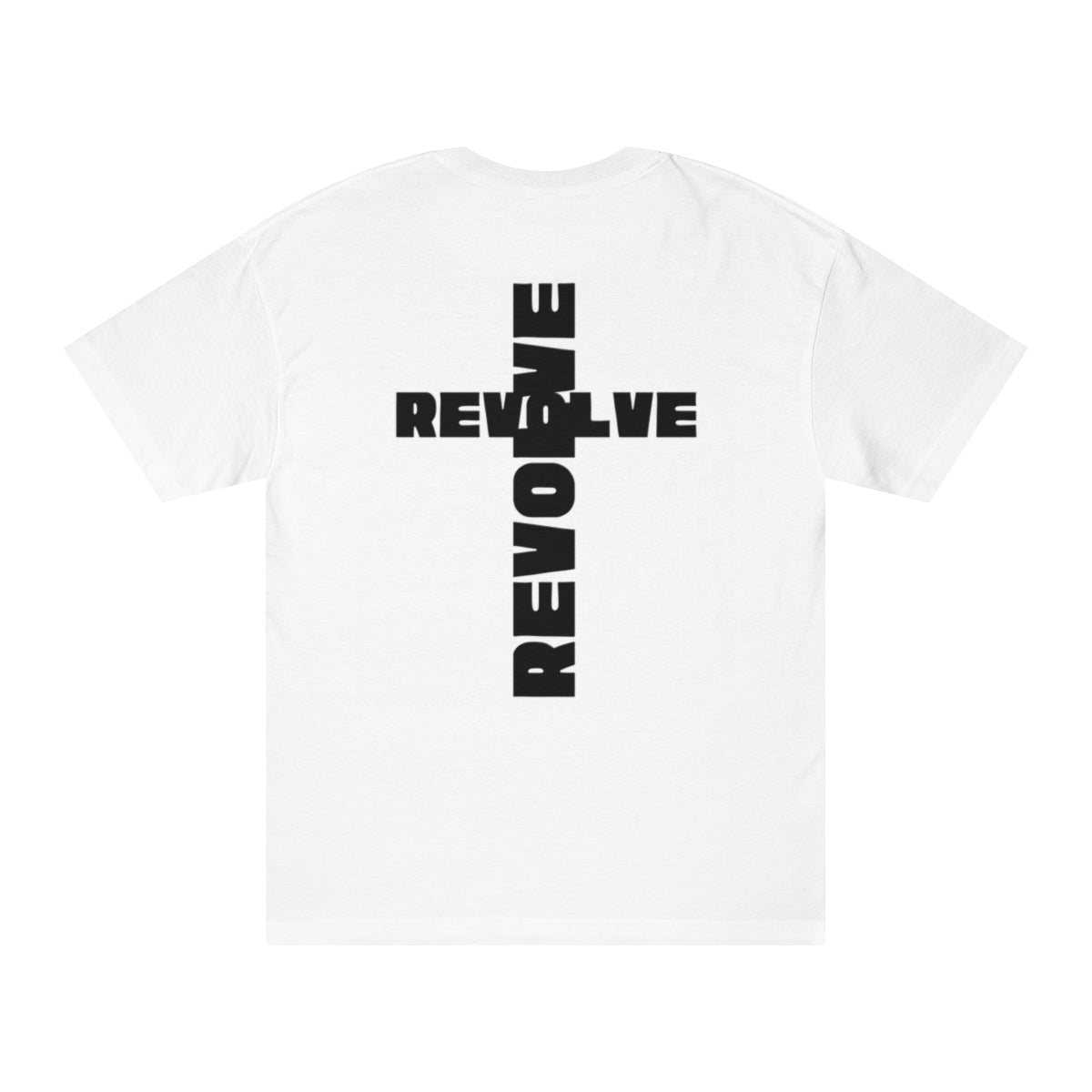 Revolve Cross Tee | White